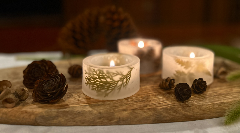 晩秋の和ハーブ講座と 年代物の器でいただくお昼ごはん